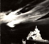 Biarritz CPM la nuit le rocher de la vierge illumine