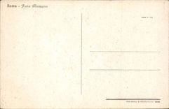 italie Italia Roma CPA Foro Romano