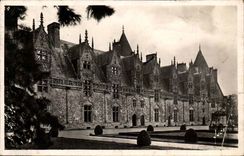 Josselin CPA interior Frontage of the castle giving on alc our honor