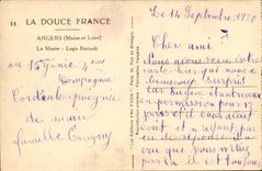 Angers CPA the museum Barrault Home