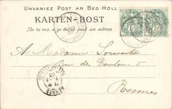 Sainte Anne d' Auray CPA the basilica