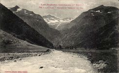 Luchon CPA Valley and torrent of the Lily