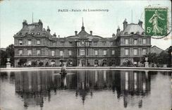 Paris CPA the palate of Luxembourg