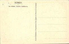 Nimes CPA die Arena External Galerien