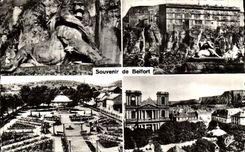 Andenken Rosery Schlosslowe Saint Christophe Belfort-CPA