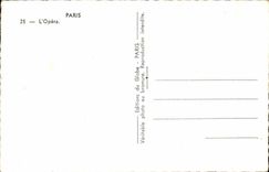 Paris CPA das Opera ist