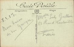 Compiegne CPA the castle Chambre second Worsens