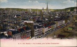 Rouen CPA View taken of the transporter bridge