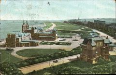 Dieppe CPA die panoramische Ansicht vertreten vom alten Schloss