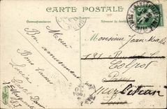 Dieppe CPA die panoramische Ansicht vertreten vom alten Schloss