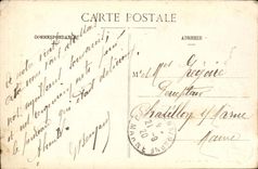 Besancon les Bains CPA Frontage of the law courts