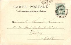 Bordeaux CPA Gate of the palate of the ombriere