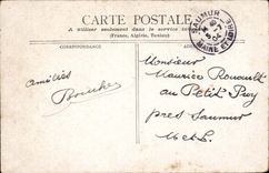 Paris CPA cArpeaux Fountain in the park of Luxembourg