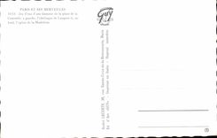 Strahl Paris-CPA des Wassers eines Brunnens des Ortes vom Harmonie Obelisk von Louqsor