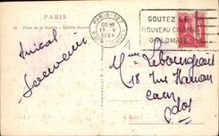 Paris CPA Places Bastille