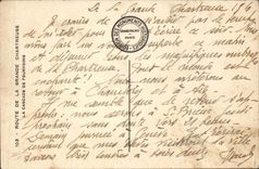 CPA Strasse des Als die grosse chartreuse Kaskade von Fourvoire