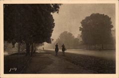 Paris CPA Allee des cavaliers avenue du Bois de Boulogne 