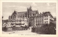 Metz CPA the cathedral and the bridge of the Rocks