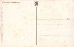 CPA V Schramm Kunstgenuss (young woman)