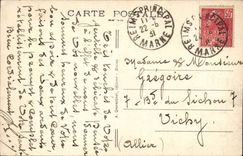 Reims CPA das Rathaus