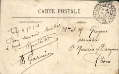 Vichy CPA a corner of the park of CElestins