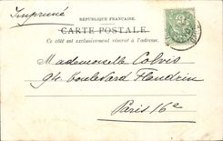 Kanal Nimes-CPA des Brunnens