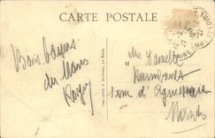 Mans CPA Seen partial and Gambetta bridge