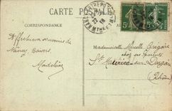 Nancy CPA Palais ducal Petite et grande porterie