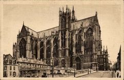 Metz CPA the apse of the cathedral