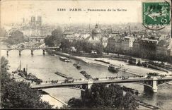 Panorama Paris-CPA des Seine