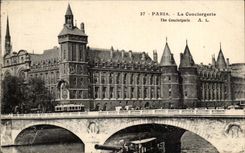 Paris CPA die Hutte des Warters