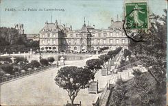 Paris CPA Palate of Luxembourg