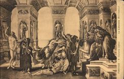 Italy Italia Firenze CPA Galleria Uffizi CAtunnia