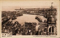 Dieppe CPA die Ansicht Saint vertreten von der Kirche Jacques