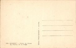 Gavarnie CPA Return of the circus to the Al plate Prade (donkey ass)