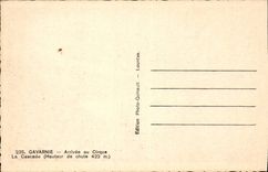 Gavarnie CPA Arrival with the circus the cascade