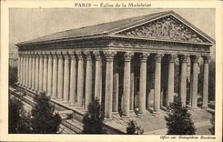 CPA Paris Church of the Madeleine