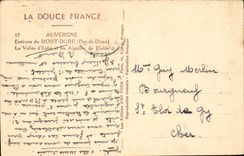 CPA Environs of the Mount Gilds the valley of hell and the needles of the devil