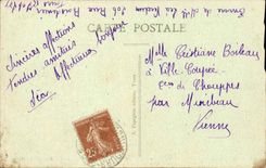 CPA Tours Le palais de justice de la terrasse de l'hotel Matropole La basilique St Martin Les Tours Charlemagne et de l'