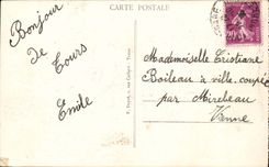 CPA Tours L'hotel de ville La place 