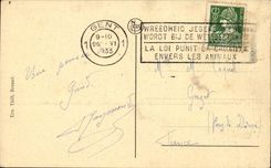 CPA Ghent St Nicolas seen of the belfry