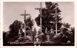 CPA Lourdes the Dead martyrdom of our Lord