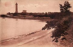 Umlagerungen von Royan CPA St Georges de Didone Lighthouse von Vallieres (Leuchtturm)