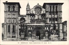 Bordeaux CPA Church Sainte Cross (6th)