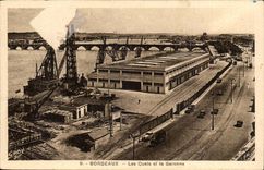 Bordeaux CPA quays and the Garonne