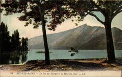 Aix les Bains CPA the alc of Le Bourget and the tooth of the cat