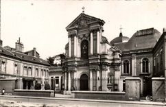 Lisieux CPA CArnmel und Statue Co Therese