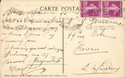 Lisieux CPA Wolbung von CArmel