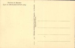 Umlagerungen der Marenne Auster CPA Eglsie de Brouage