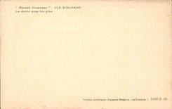 Fleureuse house Island of Oleron CPA the nap under the pines